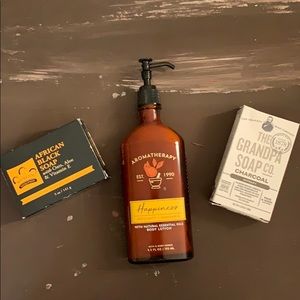 NWOT Charcoal & African Black Soap Bundle